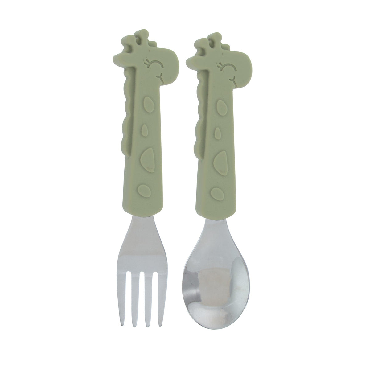 Animal Friends 6-Piece Dinnerware Set - Green Giraffe